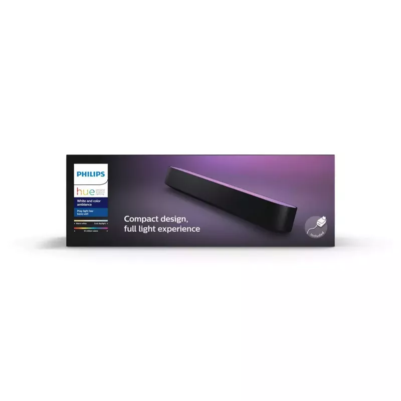 Philips Hue White and Colour Ambience Play Lightbar pack individual
