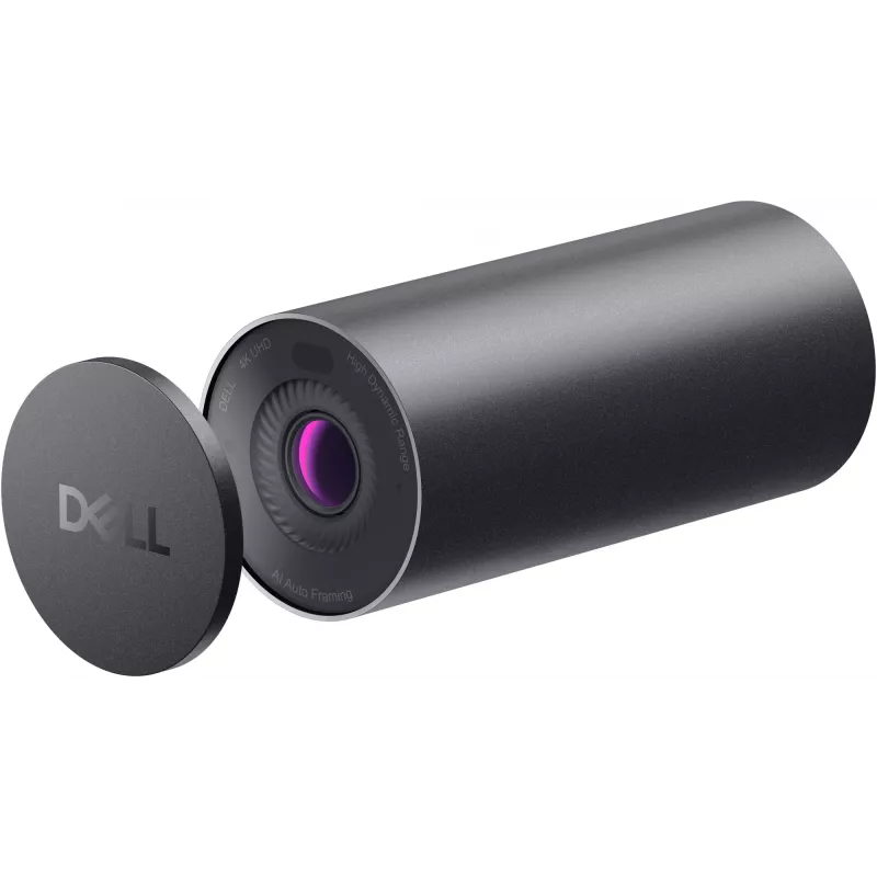 DELL UltraSharp Webcam, 8.3 MP, 3840 x 2160 píxeles, Full HD, 60 fps, 5x, USB