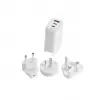 Cargador Acer GaN Tech 65W-19V universal interior AC blanco USB Type-C