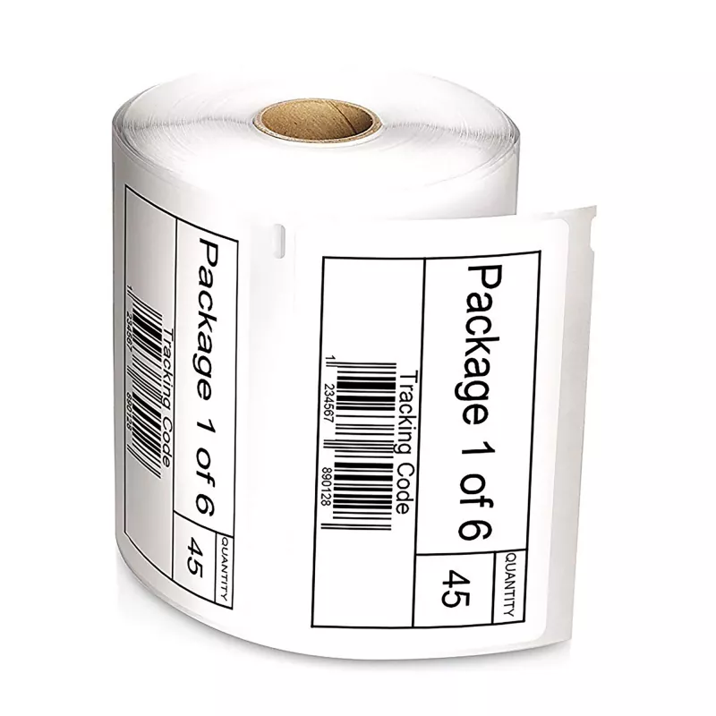DYMO S0947420 LabelWriter etiquetas de envío grandes de alta capacidad, 59 x 102 mm, 2 rollos de 575 (1150 etiquetas), autoadhesivas, blancas, para LabelWriter 4XL/5XL
