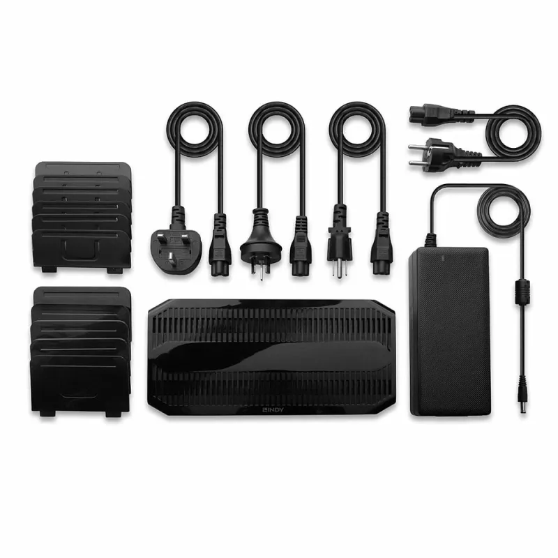 Estación de carga USB Lindy 120W 10 puertos