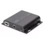 Extensor HDMI DIGITUS 4K over IP, unidad receptora por cable de red (CAT 5/5e/6/7), 4K2K/30Hz, negro