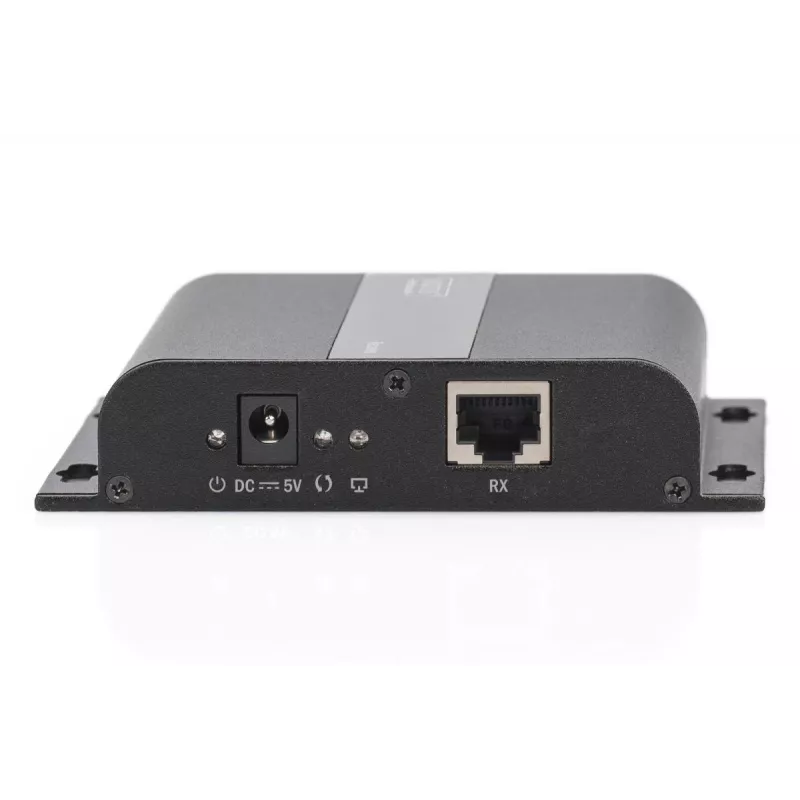 Extensor HDMI DIGITUS 4K over IP, unidad receptora por cable de red (CAT 5/5e/6/7), 4K2K/30Hz, negro