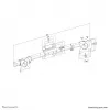 Adaptador de brazo de monitor con travesaño doble Neomounts FPMA-CB100 negro 10-27 inch