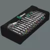 Wera 8100 SA 9 Zyklop Speed juego de carracas, 1/4 pulgada, medidas en pulgadas (28 uds.)
