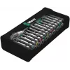Wera 8100 SA 9 Zyklop Speed juego de carracas, 1/4 pulgada, medidas en pulgadas (28 uds.)