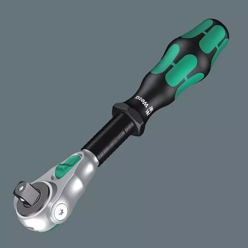 Wera 8100 SA 9 Zyklop Speed juego de carracas, 1/4 pulgada, medidas en pulgadas (28 uds.)