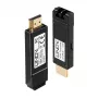 Emisor y receptor AV Lindy 300m extensor HDMI 4K30 por fibra óptica