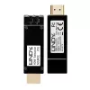 Emisor y receptor AV Lindy 300m extensor HDMI 4K30 por fibra óptica