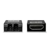 Emisor y receptor AV Lindy 300m extensor HDMI 4K30 por fibra óptica