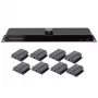 Techly HDMI 1x8 extensor splitter por CAT6/6a/7 50 m con canal de retorno IR IDATA EX-HL81TY