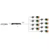 Techly HDMI 1x8 extensor splitter por CAT6/6a/7 50 m con canal de retorno IR IDATA EX-HL81TY