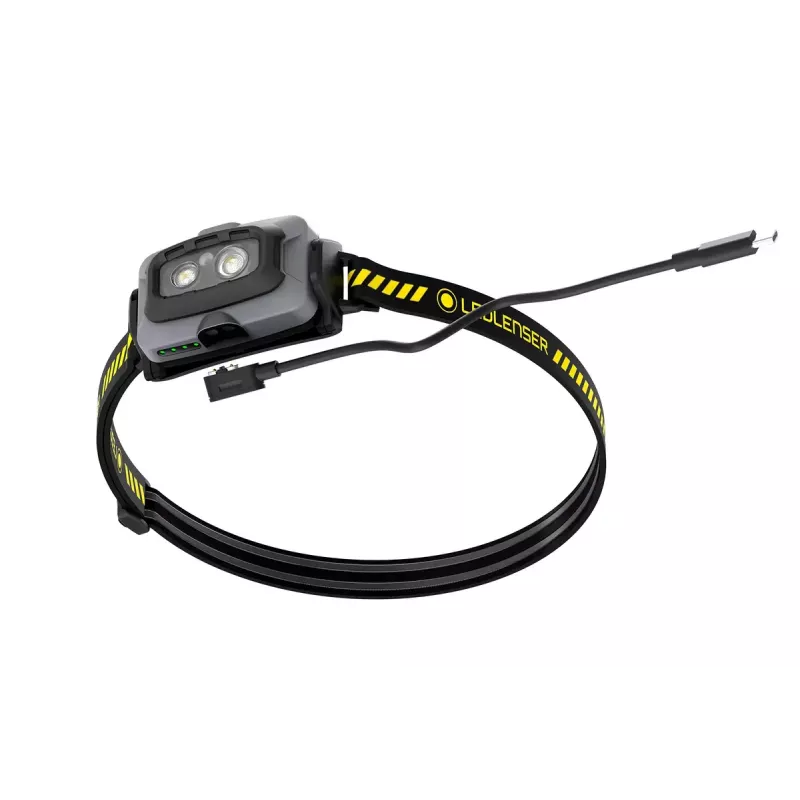 Linterna frontal Ledlenser HF4R Work negro IP68 LED 20 lm