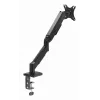 Gembird MA-DA1U-01 brazo de escritorio para monitor ajustable con puertos USB, 17-32 pulgadas (hasta 81,3 cm), máx. 9 kg, VESA 75x75/100x100, negro