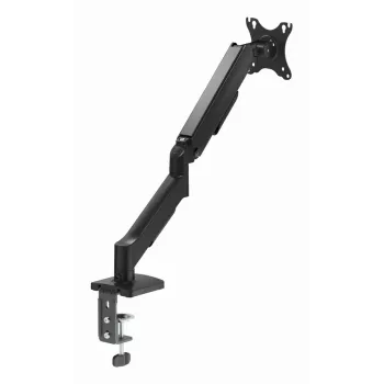 Soporte de monitor de escritorio Gembird MA-DA1U-01 para pantallas de hasta 32 pulgadas (81,3 cm), máx. 9 kg, VESA 75x75–100x100, negro
