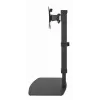 Gembird MS-D1ST-02 soporte de escritorio para monitor, regulable en altura y de movimiento completo, 17–32 pulgadas, 8 kg, negro