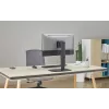 Gembird MS-D1ST-02 soporte de escritorio para monitor, regulable en altura y de movimiento completo, 17–32 pulgadas, 8 kg, negro