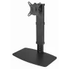 Gembird MS-D1ST-02 soporte de escritorio para monitor, regulable en altura y de movimiento completo, 17–32 pulgadas, 8 kg, negro
