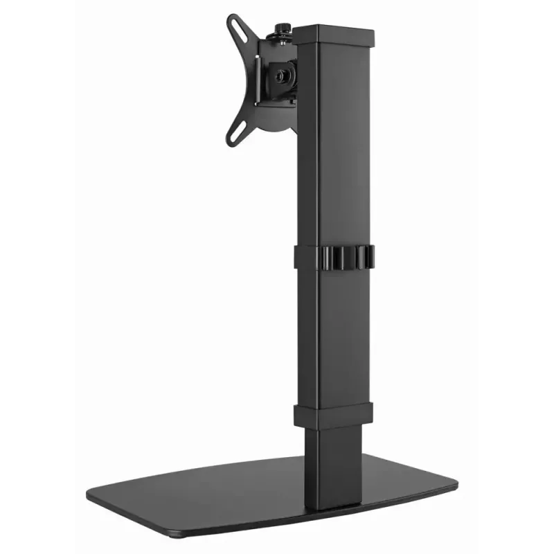 Gembird MS-D1ST-02 soporte de escritorio para monitor, regulable en altura y de movimiento completo, 17–32 pulgadas, 8 kg, negro