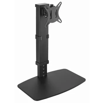 Soporte de sobremesa para monitor GEMBIRD MS-D1ST-02 — regulable en altura, totalmente articulado para pantallas de 17–32 pulgadas, máx. 8 kg, VESA 75x75–100x100, negro