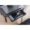 Gembird MS-TABLE-D-01 soporte regulable para monitor con cajón