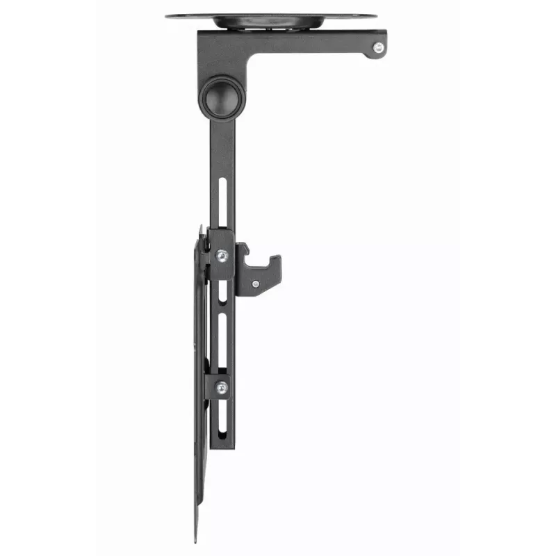 Soporte de techo para TV GEMBIRD CM-43ST-01, totalmente articulado, para televisores de 19–43 pulgadas, acero, inclinación 0–90°, giro ±45°, VESA 75×75–200×200, máx. 20 kg, negro