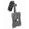 Soporte de techo para TV GEMBIRD CM-43ST-01, totalmente articulado, para televisores de 19–43 pulgadas, acero, inclinación 0–90°, giro ±45°, VESA 75×75–200×200, máx. 20 kg, negro