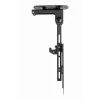 Soporte de techo para TV GEMBIRD CM-43ST-01, totalmente articulado, para televisores de 19–43 pulgadas, acero, inclinación 0–90°, giro ±45°, VESA 75×75–200×200, máx. 20 kg, negro