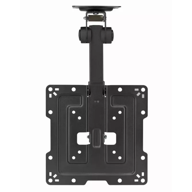 Soporte de techo para TV GEMBIRD CM-43ST-01, totalmente articulado, para televisores de 19–43 pulgadas, acero, inclinación 0–90°, giro ±45°, VESA 75×75–200×200, máx. 20 kg, negro