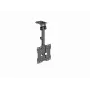 Soporte de techo para TV GEMBIRD CM-55ST-01 – soporte de techo totalmente articulado para 23–55 pulgadas (75x75–400x400 VESA), máx. 20 kg, negro