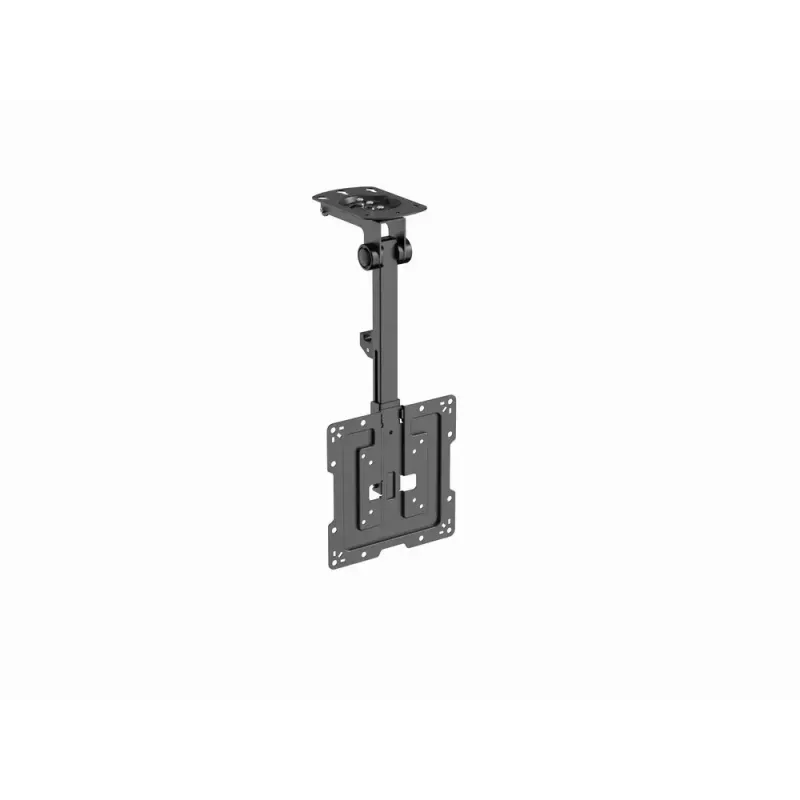 Soporte de techo para TV GEMBIRD CM-55ST-01 – soporte de techo totalmente articulado para 23–55 pulgadas (75x75–400x400 VESA), máx. 20 kg, negro