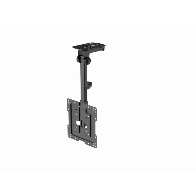 Soporte de techo para TV GEMBIRD CM-55ST-01 – soporte de techo totalmente articulado para 23–55 pulgadas (75x75–400x400 VESA), máx. 20 kg, negro