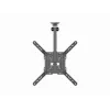 Soporte de techo para TV GEMBIRD CM-55ST-01 – soporte de techo totalmente articulado para 23–55 pulgadas (75x75–400x400 VESA), máx. 20 kg, negro