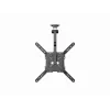 Soporte de techo para TV GEMBIRD CM-55ST-01 – soporte de techo totalmente articulado para 23–55 pulgadas (75x75–400x400 VESA), máx. 20 kg, negro