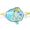 Bicicleta infantil Toimsa Bluey 12 pulgadas — rueda de 12 pulgadas, azul y lima, freno delantero y trasero, ruedines