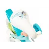 Bicicleta infantil Toimsa Bluey 12 pulgadas — rueda de 12 pulgadas, azul y lima, freno delantero y trasero, ruedines