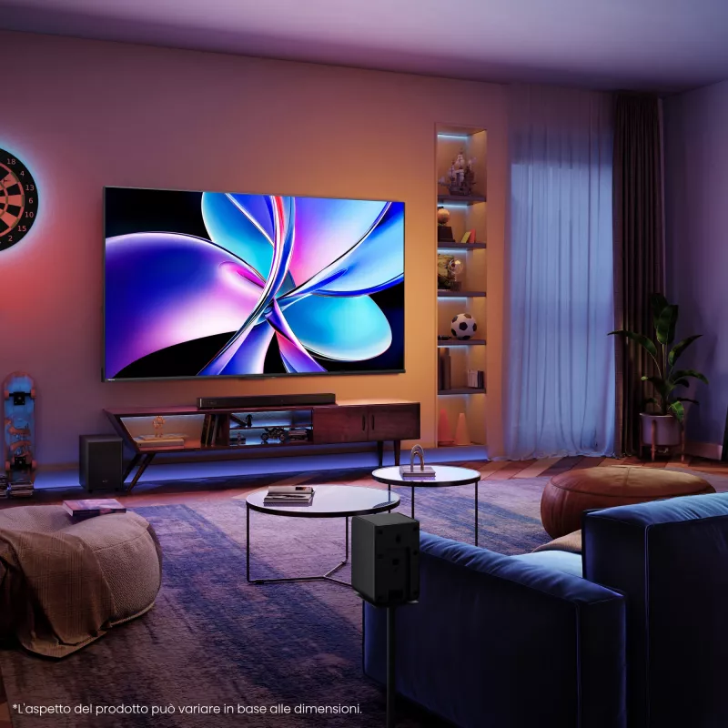 Hisense E7Q PRO 50E7Q PRO 127 cm (50 pulgadas) 4K Ultra HD Smart TV Wi-Fi negro