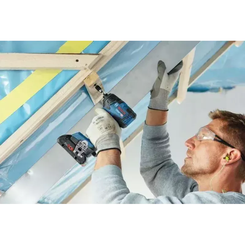 Bosch GDR 18V-200 Professional 3400 RPM negro, azul