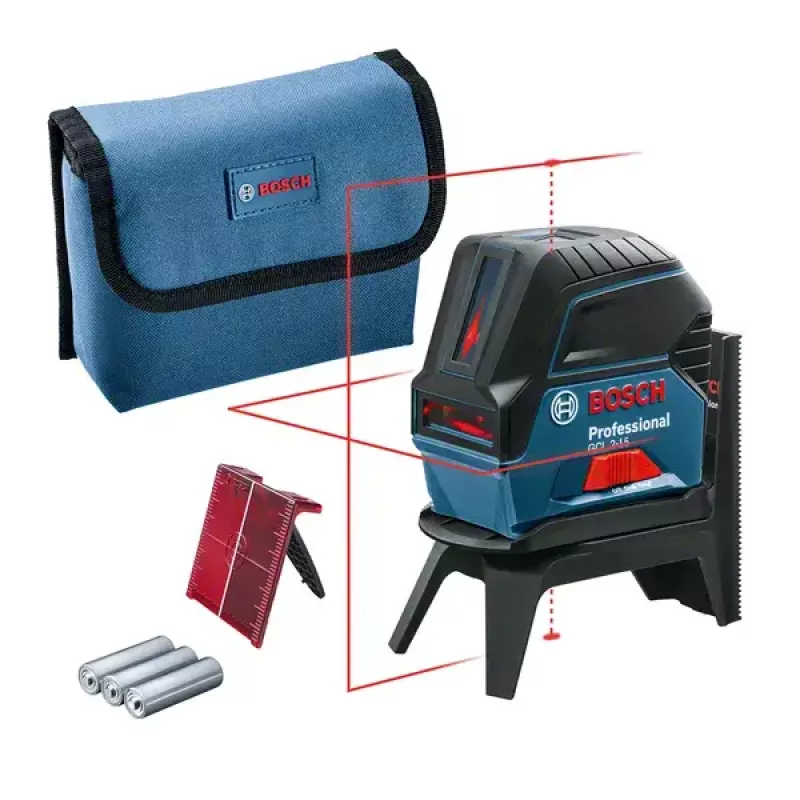 Bosch GCL 2-15 láser de líneas/puntos 15 m 650 nm