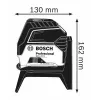 Bosch GCL 2-15 láser de líneas/puntos 15 m 650 nm