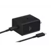 Cargador de pared Samsung EP-T4511 45W USB‑C PD 3.0, 100–240V, negro, para smartphone y tablet