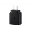 Cargador de pared Samsung EP-T4511 45W USB‑C PD 3.0, 100–240V, negro, para smartphone y tablet