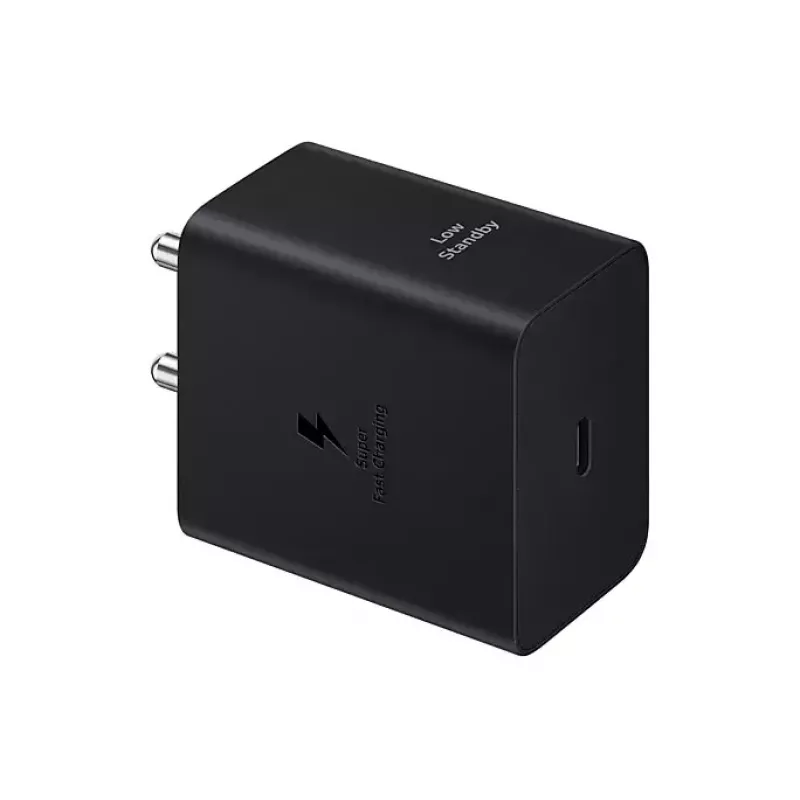 Cargador de pared Samsung EP-T4511 45W USB‑C PD 3.0, 100–240V, negro, para smartphone y tablet
