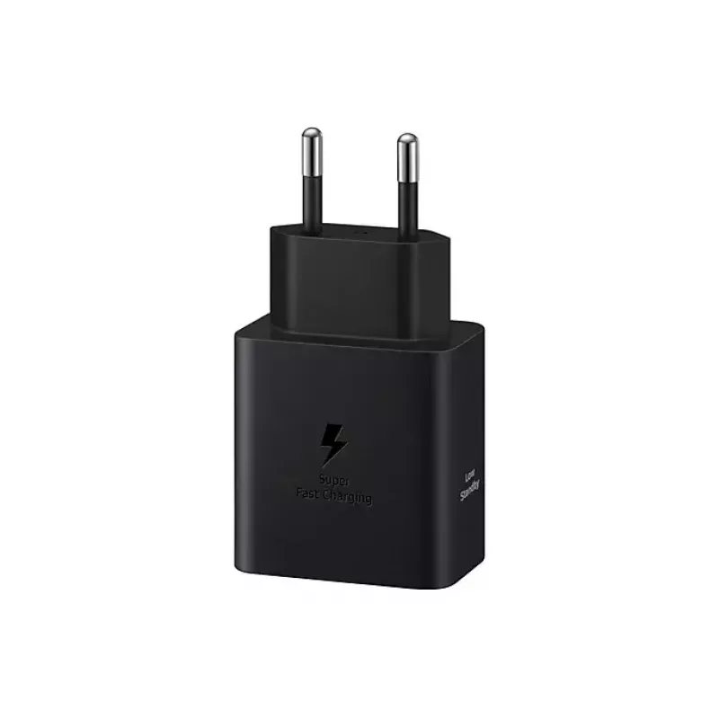 Cargador de pared Samsung EP-T4511 45W USB‑C PD 3.0, 100–240V, negro, para smartphone y tablet