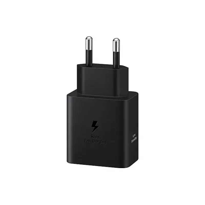 Cargador de pared Samsung EP-T4511 45W USB‑C PD 3.0, 100–240V, negro, para smartphone y tablet