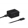 Cargador de pared Samsung EP-T4511 45W USB‑C PD 3.0, 100–240V, negro, para smartphone y tablet