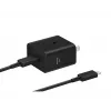Cargador de pared Samsung EP-T4511 45W USB‑C PD 3.0, 100–240V, negro, para smartphone y tablet