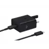Cargador de pared Samsung EP-T4511 45W USB‑C PD 3.0, 100–240V, negro, para smartphone y tablet