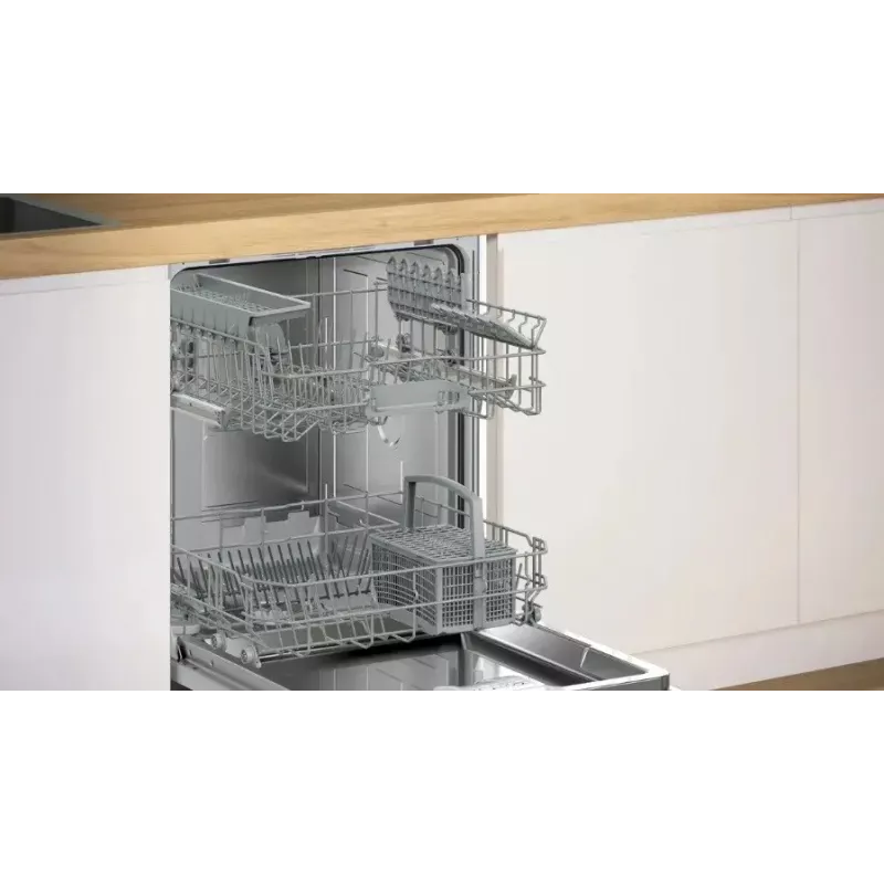 Lavavajillas integrable Bosch Serie 4 SMV4HTX11E — 13 cubiertos, totalmente integrable 60 cm, clase energética C