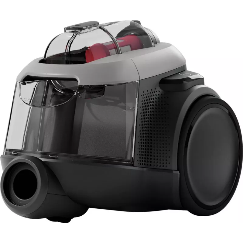 Aspirador Electrolux EL61A4UG, aspirador en seco sin bolsa, 700 W máx, 170 W de potencia de aspiración, cable de 9 m, radio de 12 m, gris